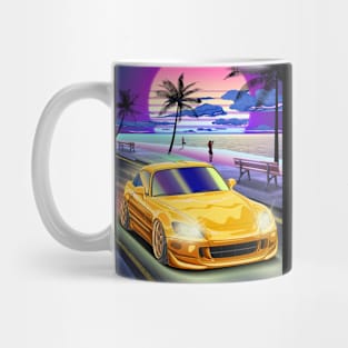 Honda S2000 Vaporwave Mug